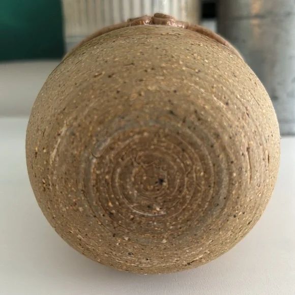 Artisan Pottery Wall Sconce Crock - Picture 5 of 6